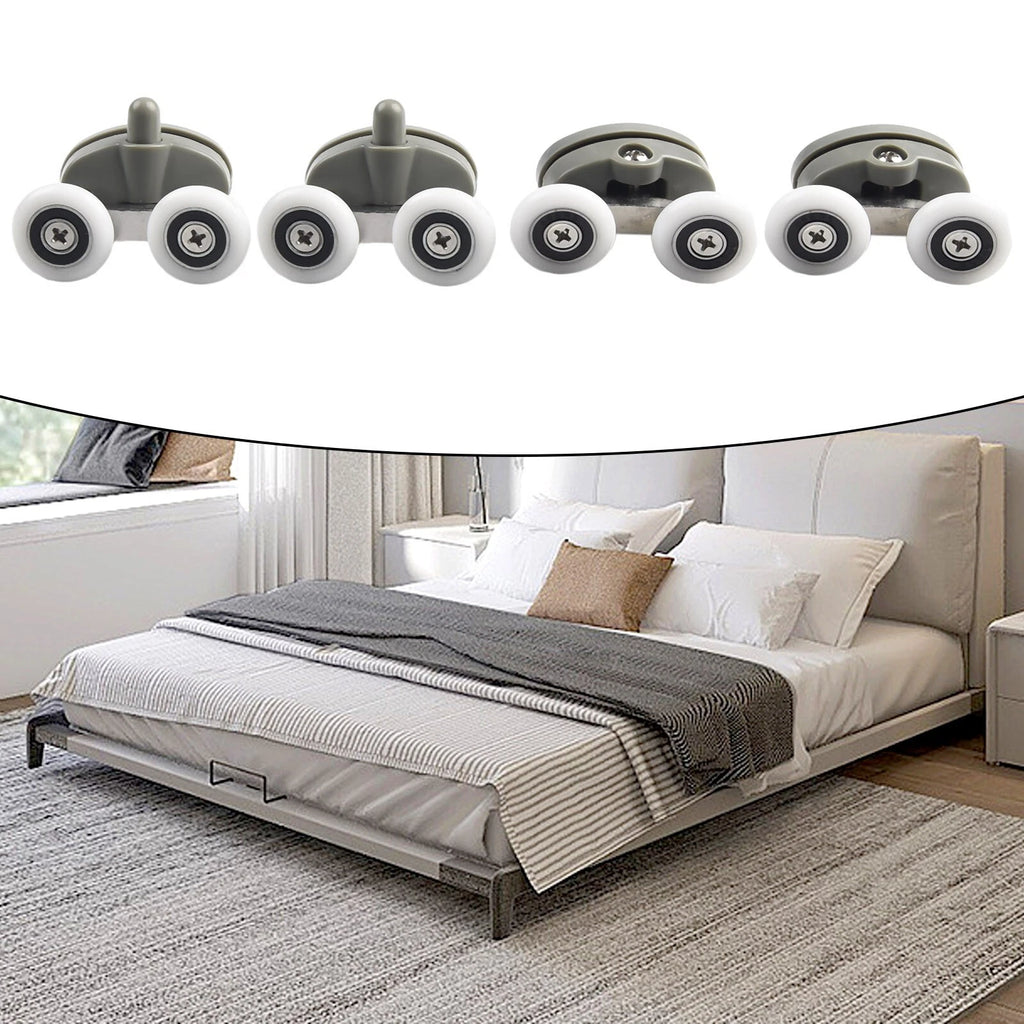 Set of 4 Wheels Top & Bottom Rollers for 4X 19/23/25/27mm (6mm)