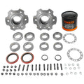 Rear Hub Kits Wheel Bearings + Grease for Toyota FZJ75/HZJ70/HZJ73/HZJ75 (1990–1999)