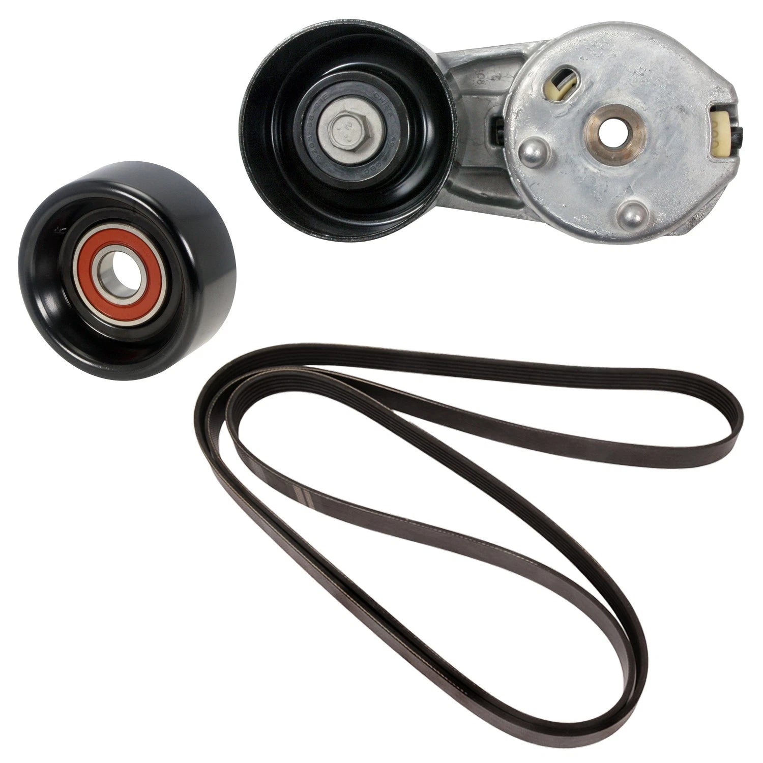 Drive Belt Idler Pulley Tensioner Kit for Tribute GX S (2001–2008)