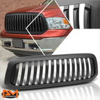 Matte Vertical Fence Front Bumper Hood Grille for Ram 1500 (2013–2019)