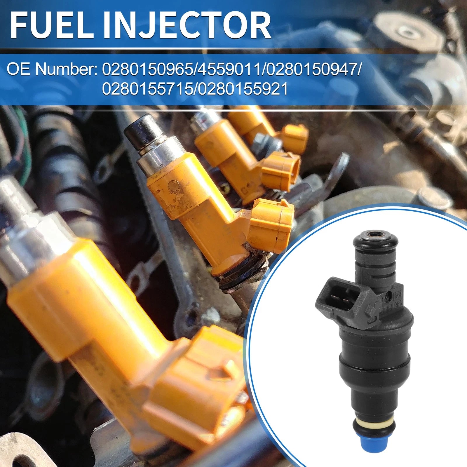 Fuel Injector No. 0280150965/4559011 for Chevy Camaro 2.5L (1985–1986)