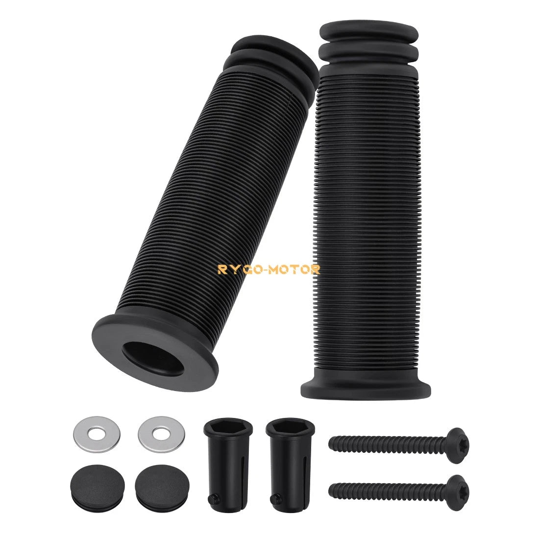 Handlebar Grips w/ Hex Screw Insert Kit for Sea-Doo GSX GTS GTX SPX GTI XP HX (1996–2004)