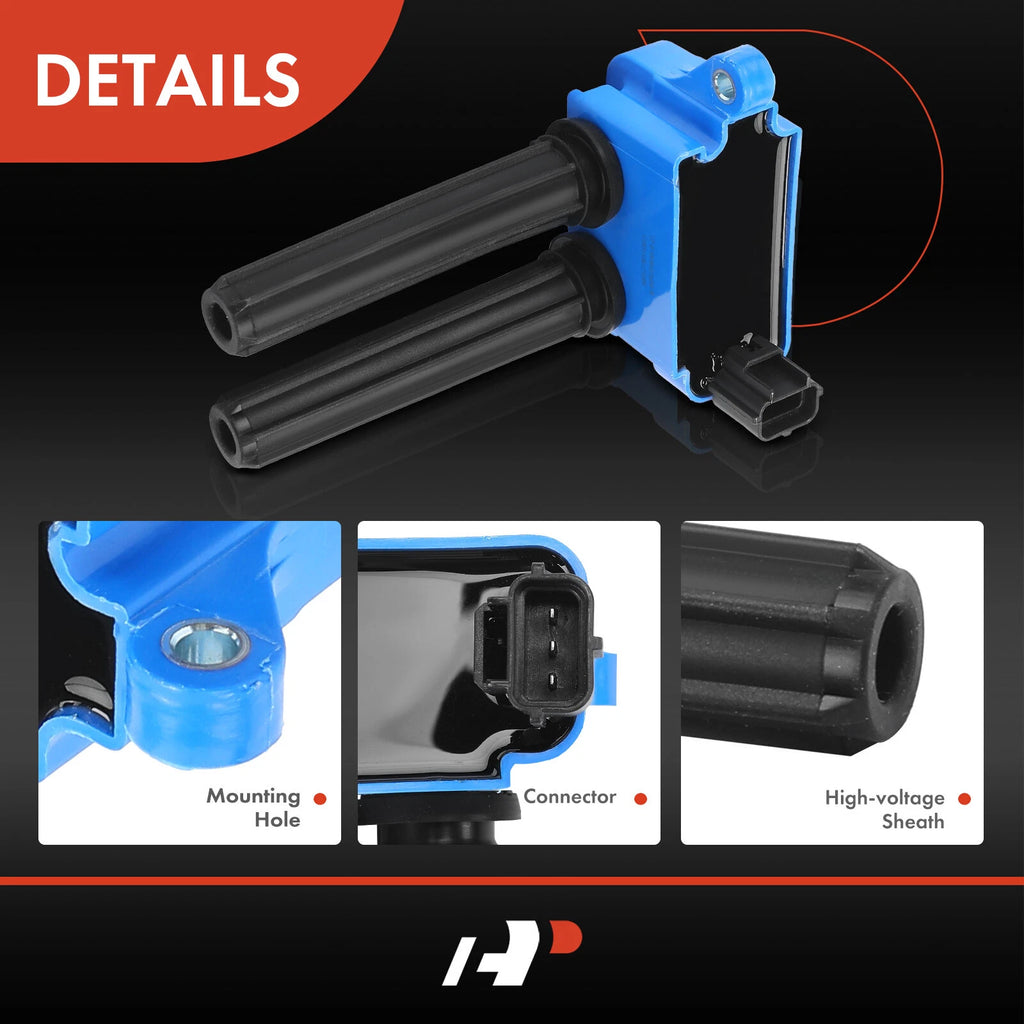 8x Blue Ignition Coil for Ram 1500 2500 (2011–2024) Jeep Grand Cherokee