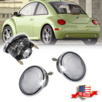 2X Clear Lens Rear Bumper Backup Lights for VW Beetle (1998–2005)