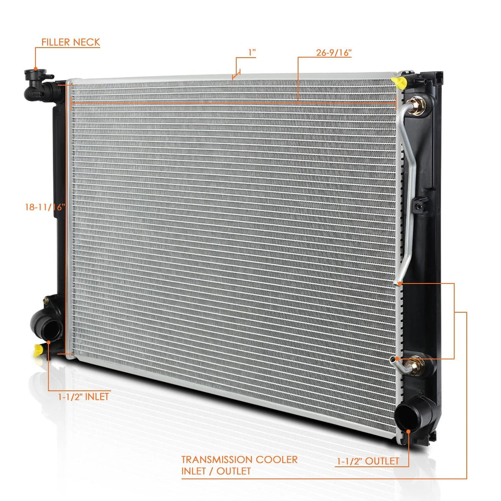 Aluminum Core Radiator for Lexus RX350 (2007–2009) DPI-13019