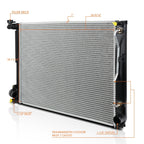 Aluminum Core Radiator for Lexus RX350 (2007–2009) DPI-13019