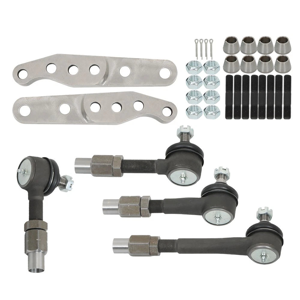 6PCS High Steer Crossover Steering Kit for GM/Chevy 1 Ton