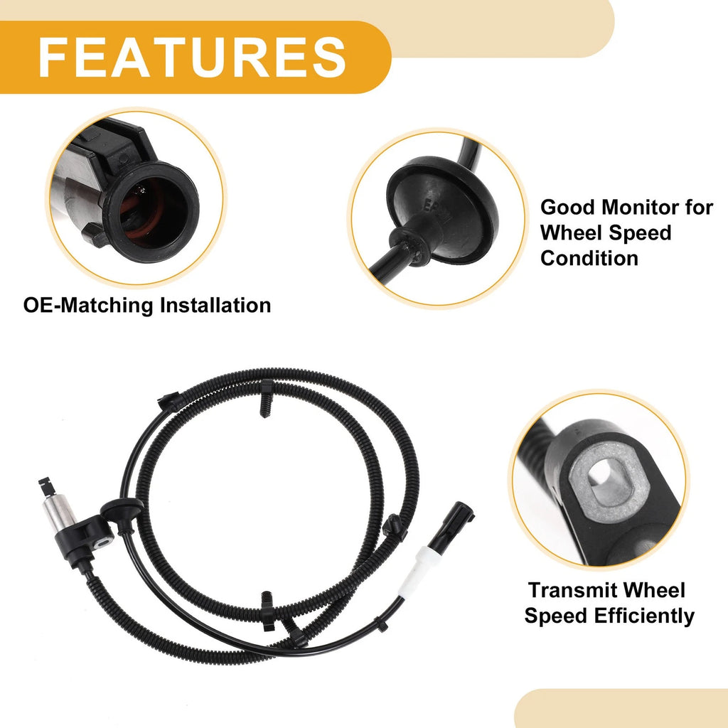 ABS Wheel Speed Sensor No.19236226 for Ford Crown Victoria (1998–2000) Rear