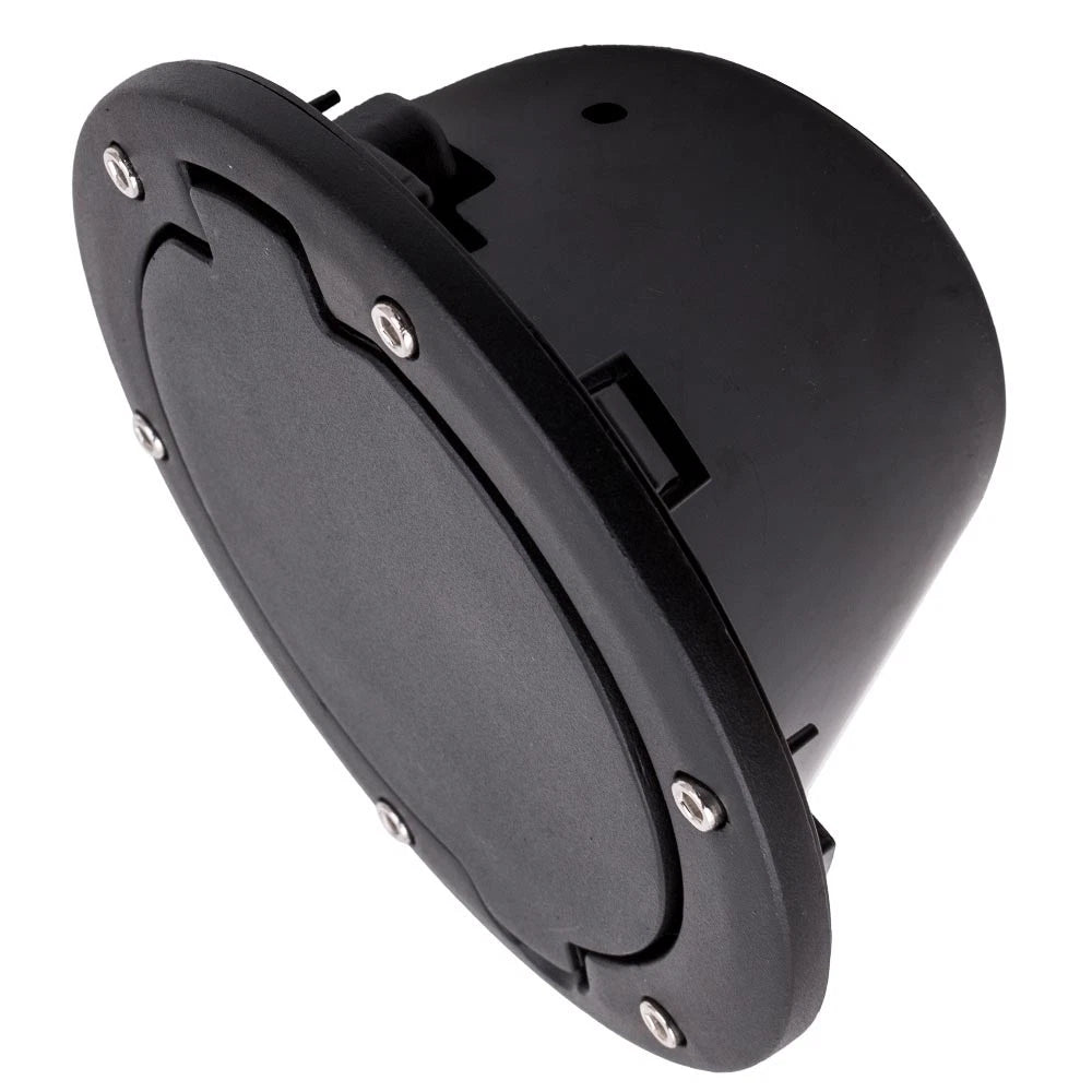 Aluminum Gas Cap Fuel Filler Door Cover for Jeep Wrangler (2007–2017) JK JKU