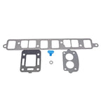 Exhaust Manifold Kit Gasket & Plug for Mercruiser (27-997772, 27-53354, 8M0119211)