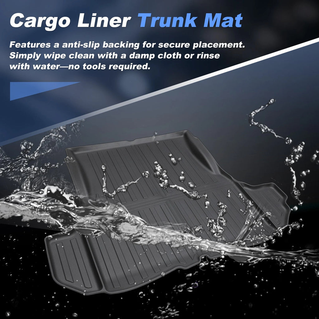 All Weather Cargo Mat for Dodge Challenger (2011–2023) TPE Trunk Liner