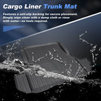 All Weather Cargo Mat for Dodge Challenger (2011–2023) TPE Trunk Liner