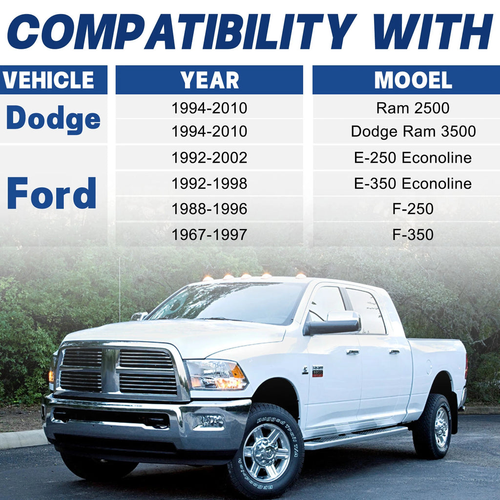 1.5in 8x6.5 Wheel Spacers for Dodge Ram 2500/3500 & Ford F-250/F-350 (2010–2019)