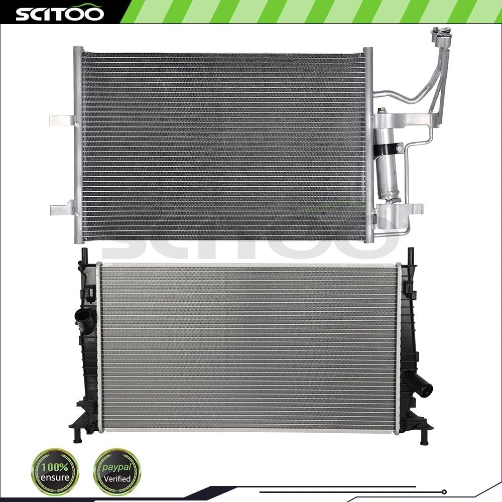 Radiator and A/C Condenser Kit for Mazda 3 (2004–2009)