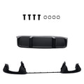 Carbon Look Rear Diffuser Lip Bumper For BMW F10 5 Series 535i 528i 2011-2016