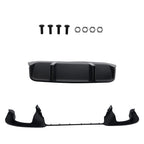 Carbon Look Rear Diffuser Lip Bumper For BMW F10 5 Series 535i 528i 2011-2016