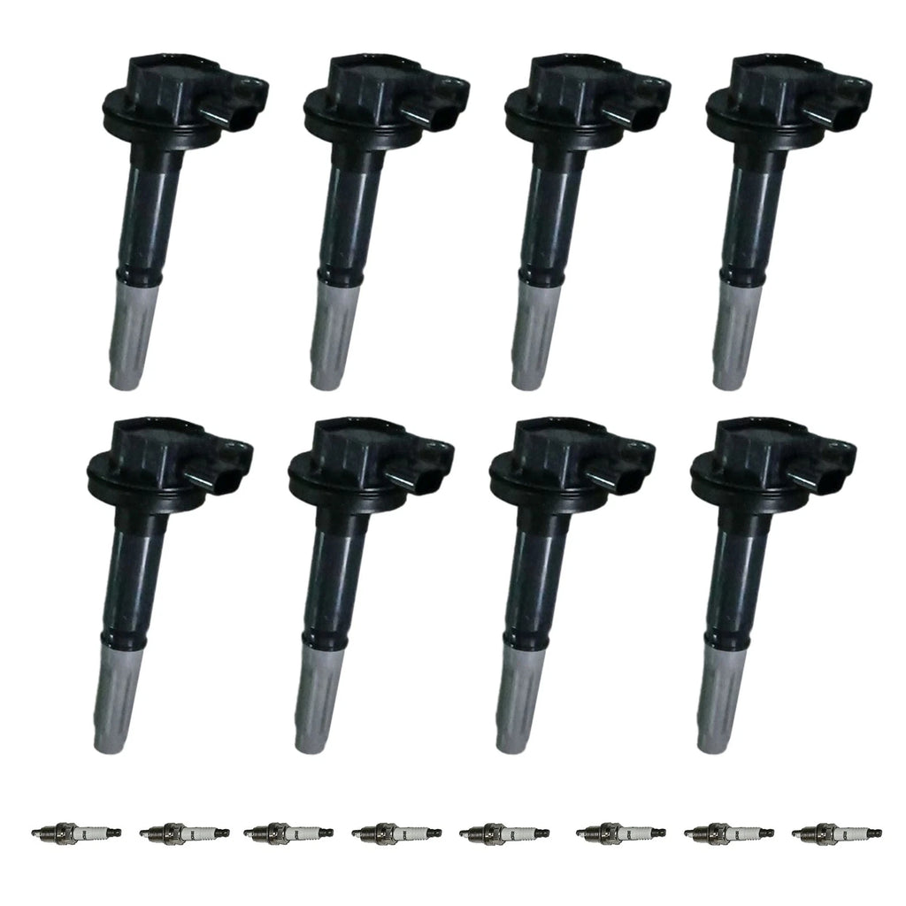 Set of 8 Ignition Coils & Spark Plug Packs for Ford F-150 Mustang (2011–2020)