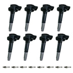 Set of 8 Ignition Coils & Spark Plug Packs for Ford F-150 Mustang (2011–2020)