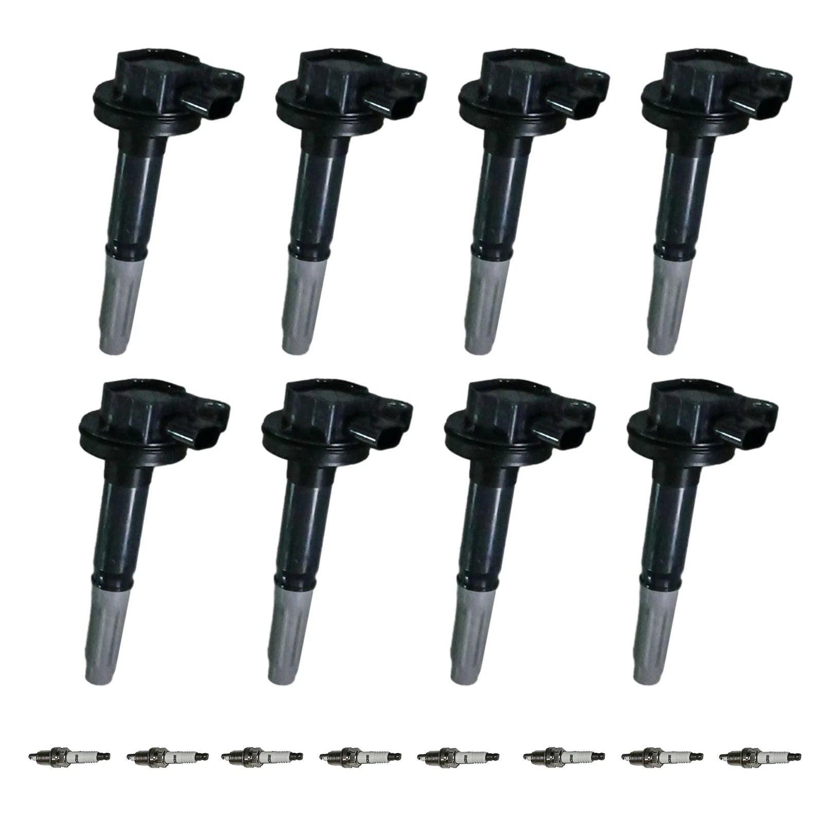 Set of 8 Ignition Coils & Spark Plug Packs for Ford F-150 Mustang (2011–2020)