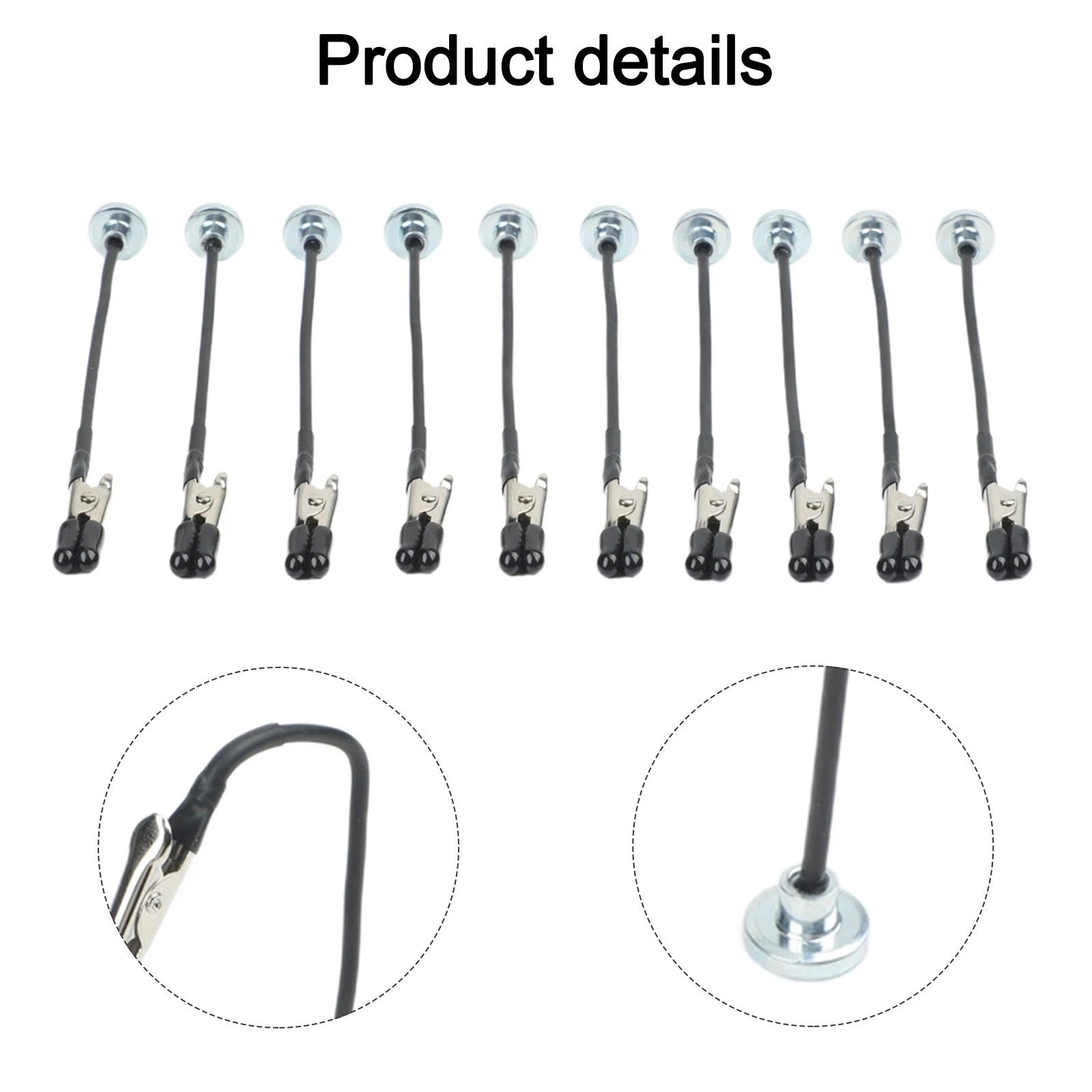 10 Third Hand Tools with Magnetic Base for Soldering