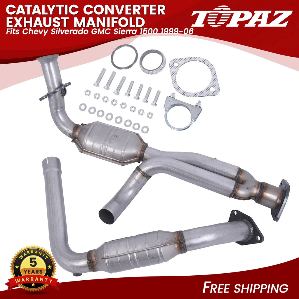 Catalytic Converter for Chevy Silverado GMC Sierra 1500 (1999–2006)