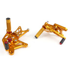 Rearset Rear Set for Kawasaki ZX6R (2005–2006) Gold AV
