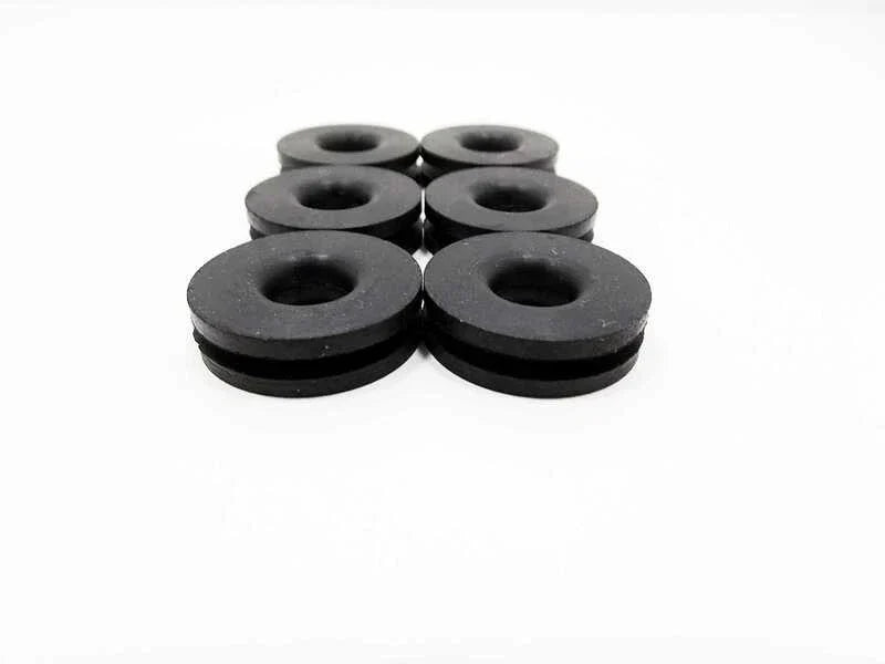 6 x Rubber Grommets for Kawasaki KH400 Side Covers (1975-1977)