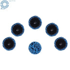 Set of 25 Blue 2 Inch Quick Change Strip & Clean Discs for Paint Rust