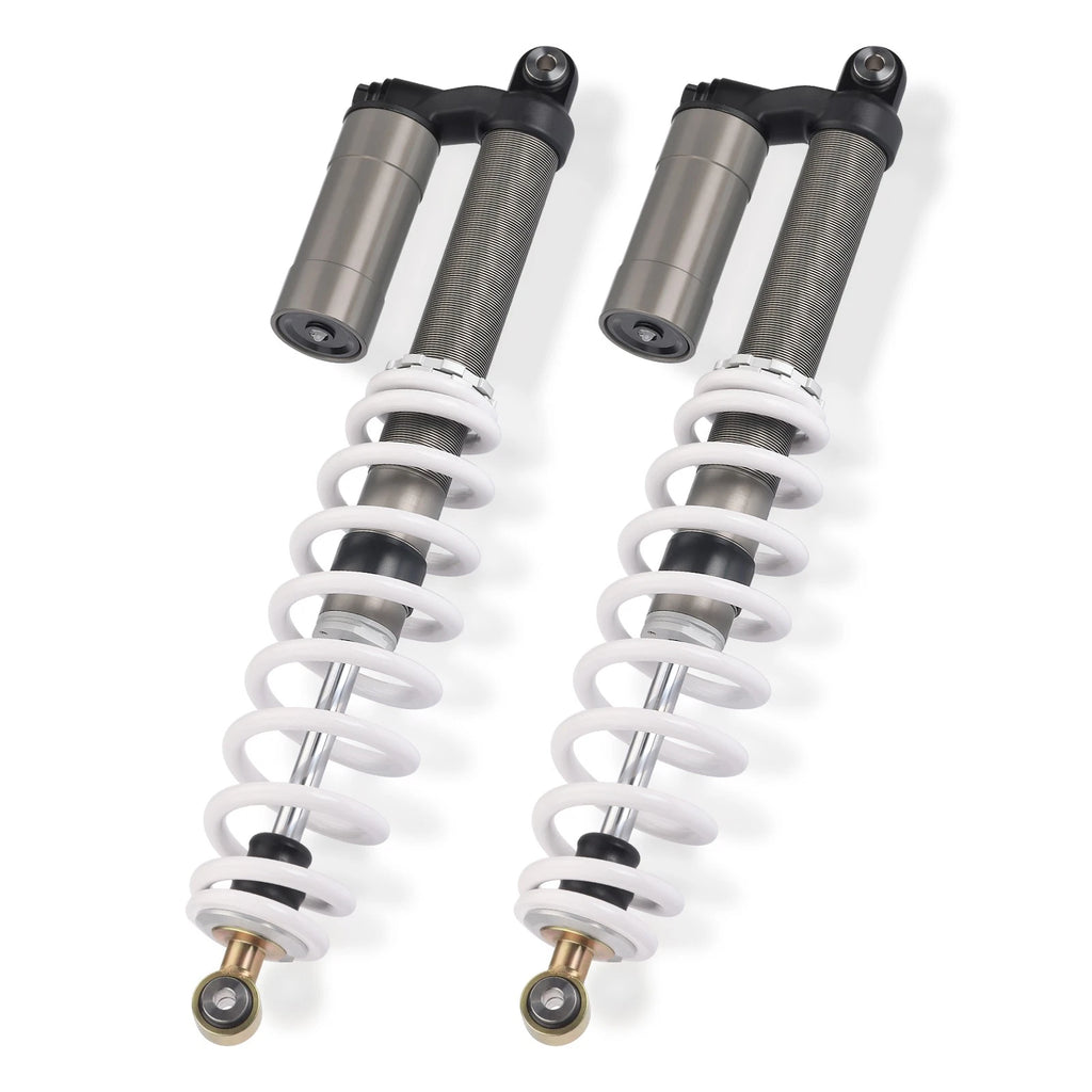 White Rear Left & Right Shock Coilover 7043419 for Polaris RZR S 800 (2009–2012)