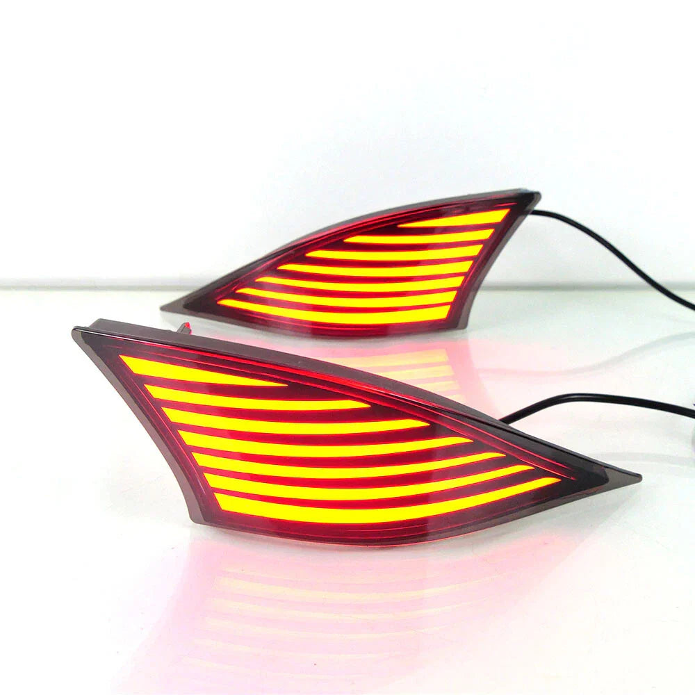 Smoke Lens Bumper Reflector Fog / Signal Lights for Lexus IS (2014–2016)