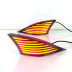 Smoke Lens Bumper Reflector Fog / Signal Lights for Lexus IS (2014–2016)