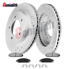 Front Drilled Brake Rotors & Ceramic Pads for Dodge Charger (2006–2023)
