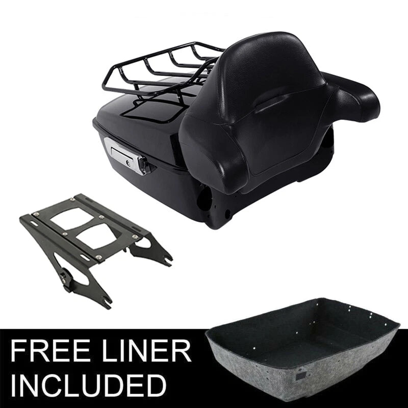 Trunk Backrest Pad for Harley Electra Road Glide (2014–2026)