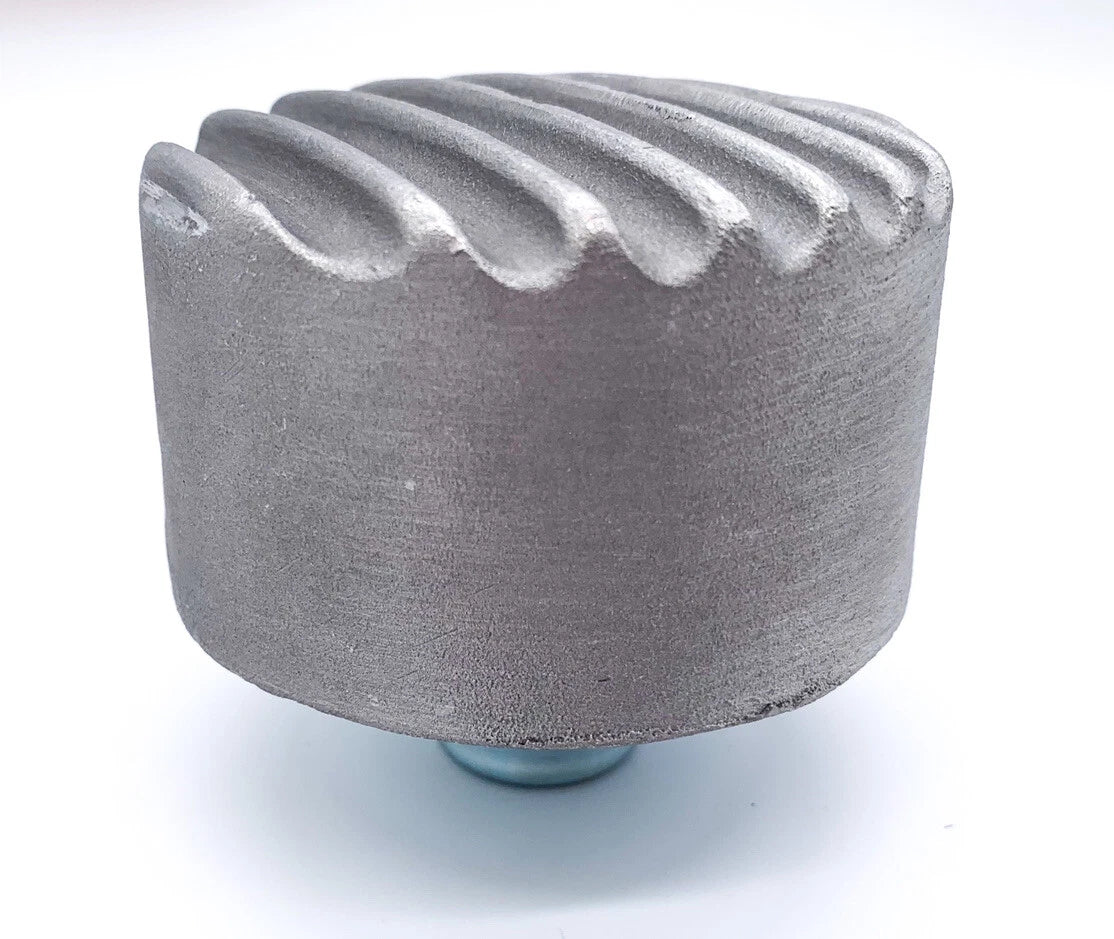 Valve Cover Breather Finned Aluminum Push In for Universal 1 to 1.25 in