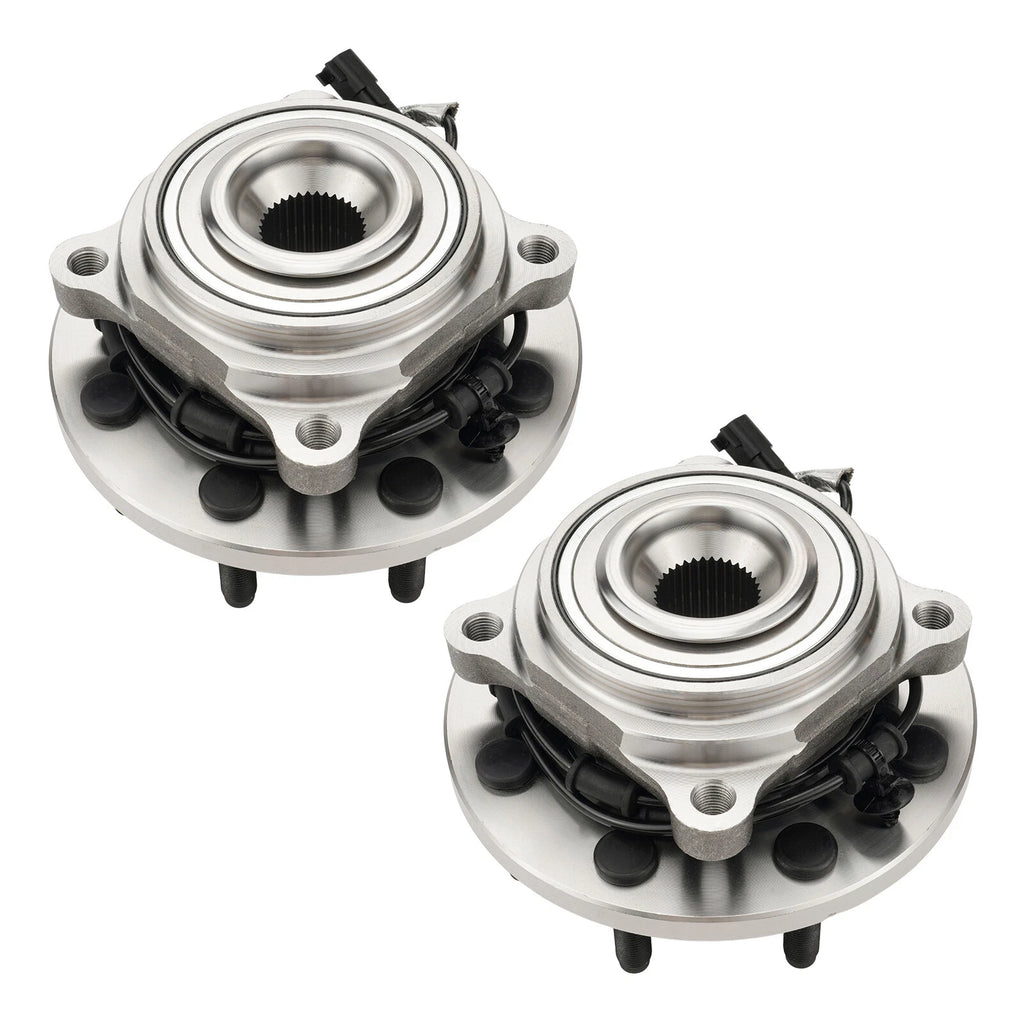 2pc Front Wheel Bearing Hub Assembly for RAM 2500 2014–2018 & 3500 2013–2018