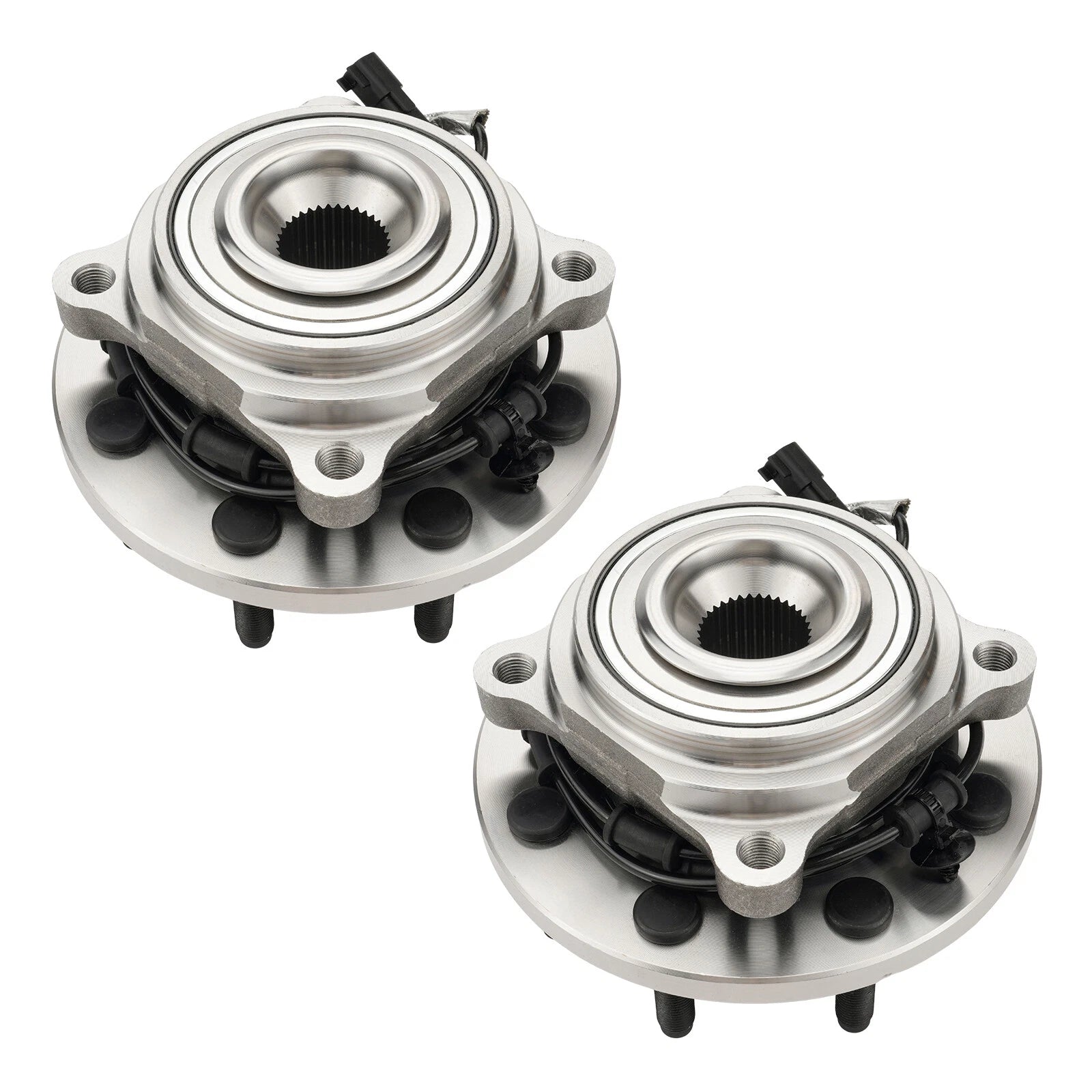 2pc Front Wheel Bearing Hub Assembly for RAM 2500 2014–2018 & 3500 2013–2018