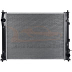 Radiator Assembly for Honda Civic (2016–2020) Aluminum Core Plastic Tank