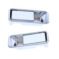 2pcs Front LH+RH Chrome Outer Door Handle for Half Door Jeep Wrangler TJ (1997–2006)