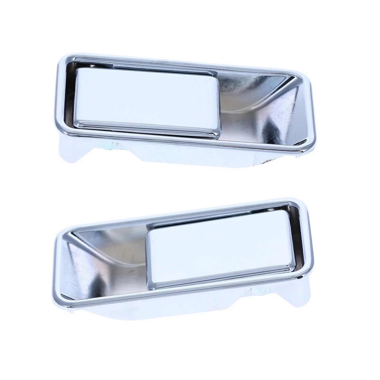 2pcs Front LH+RH Chrome Outer Door Handle for Half Door Jeep Wrangler TJ (1997–2006)