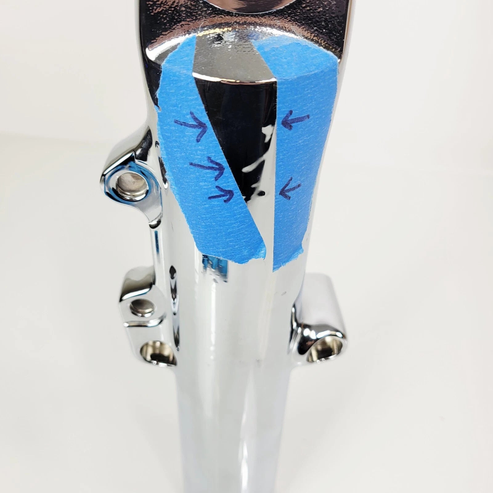 Left Fork Slider Leg for Harley-Davidson Touring (2014–2024) – Chrome
