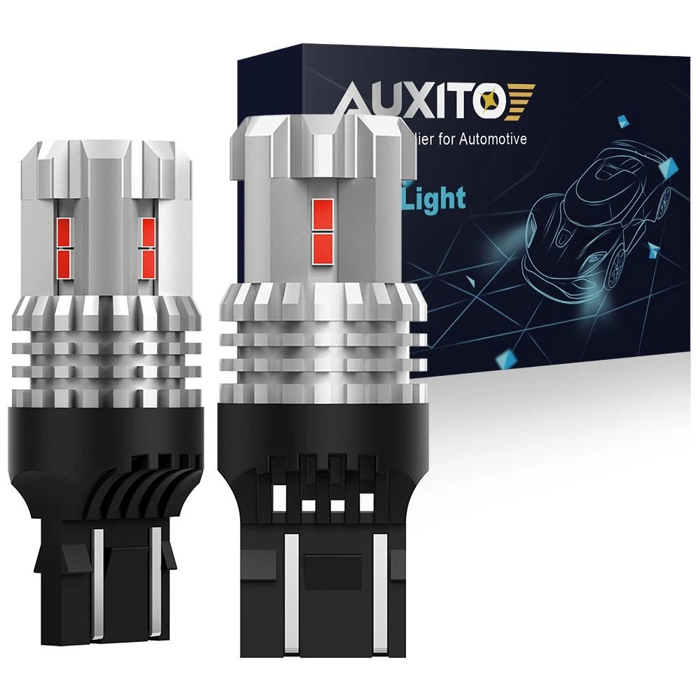 2X AUXITO 7443 7444 LED Bulb for Brake Tail Stop Parking Light (7440 T20)