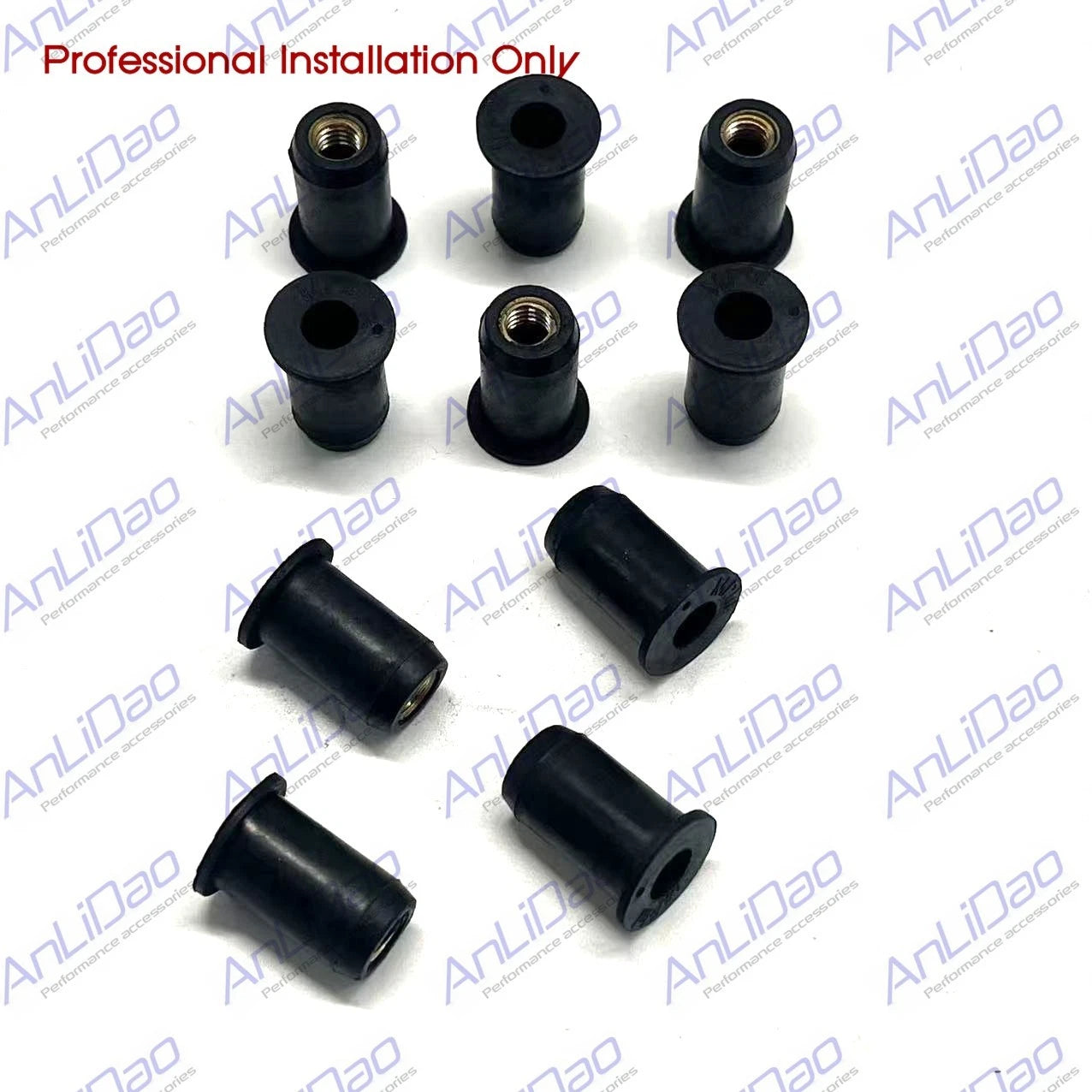 10Pcs Expansion Nut for Sea-Doo RXT-X Wake Pro Outlander (2012–2019) 250100150