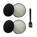 HEPA Exhaust and Sponge Filter Set for Iris Ohyama Vacuum Cleaners (CFTS72)