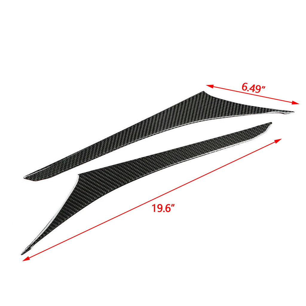 Carbon Fiber Side Gear Shift Box Cover Trim for Lexus IS (2014-2018)