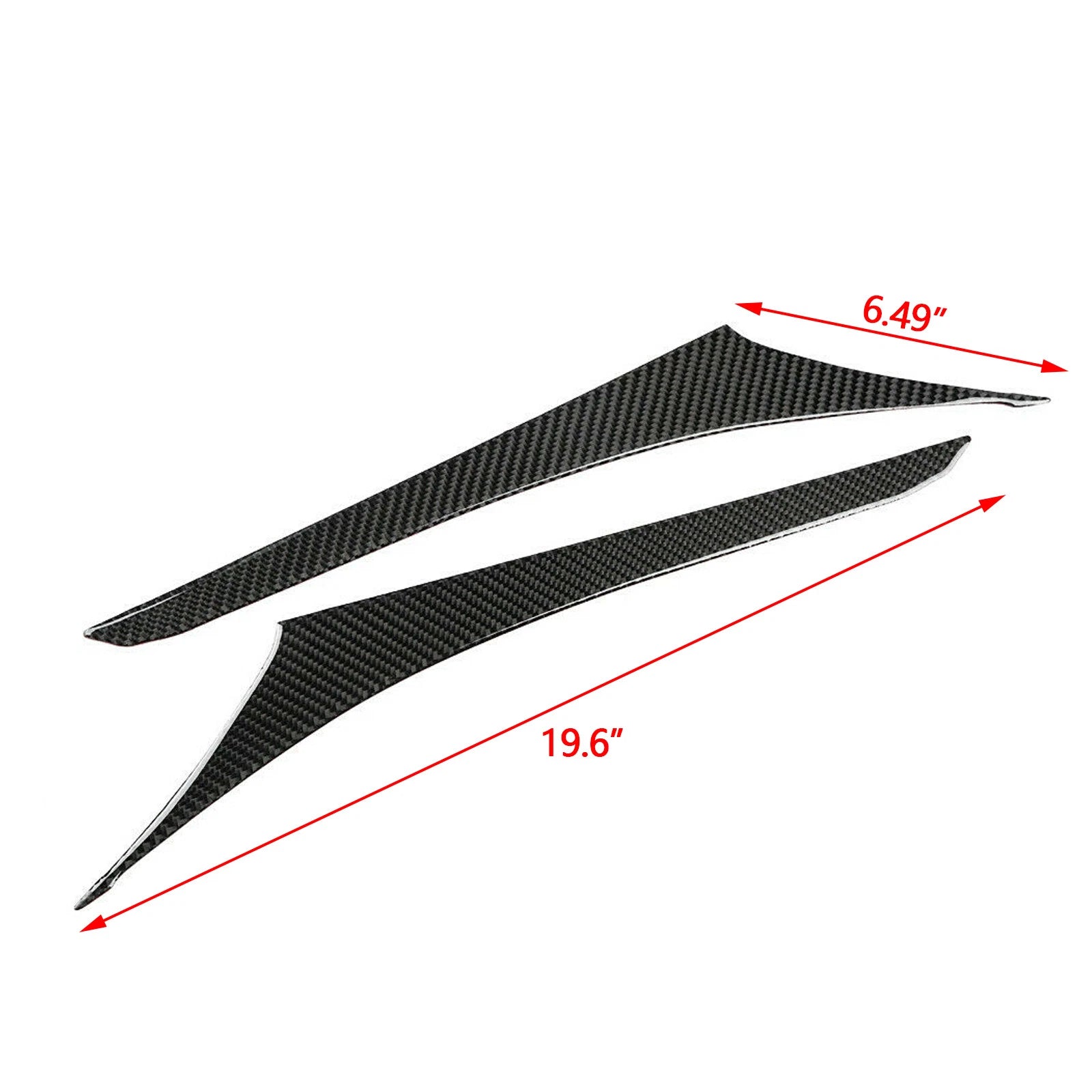 Carbon Fiber Side Gear Shift Box Cover Trim for Lexus IS (2014-2018)