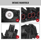 Intake Manifold with Actuator for Mercedes-Benz C250 E250 SLK250 (2012–2015)