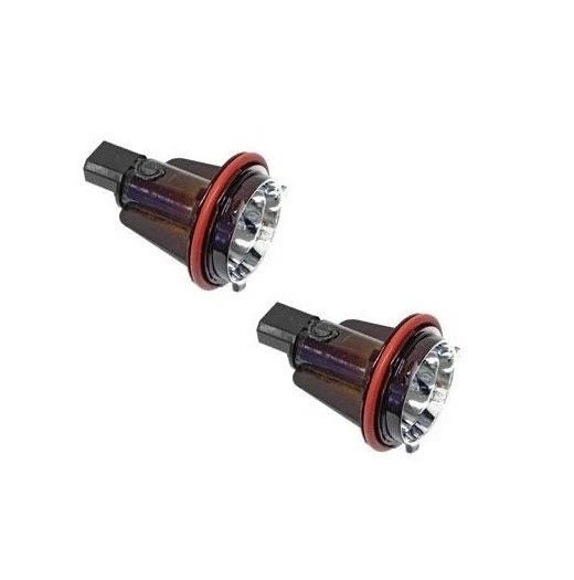 Set of 2 Front Parking Light Angel Eye Bulbs for BMW E60 E61 (2004–2010)
