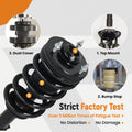 Front Rear Strut Shocks & Sway Bar Link for Chevy Silverado Sierra 1500 (2007–2013)