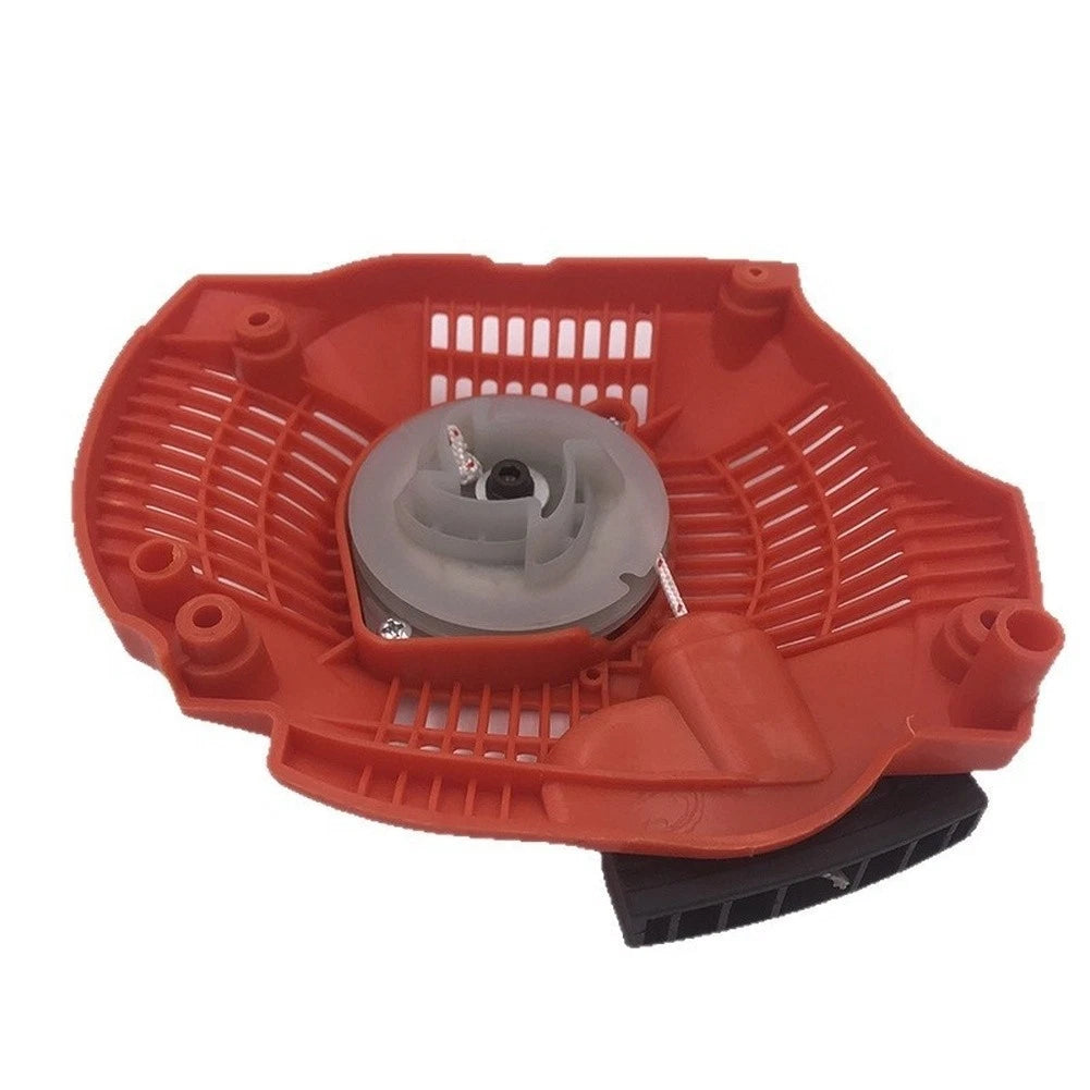 Recoil Pull Start Assembly for Chainsaw 445 450 (Red Plastic)