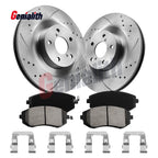 Front Disc Rotors Brake Pads Kit for Subaru Outback (2005–2012), Impreza (2008–2010)